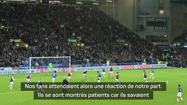 Everton - Benitez : Je veux donner du crédit à nos fans