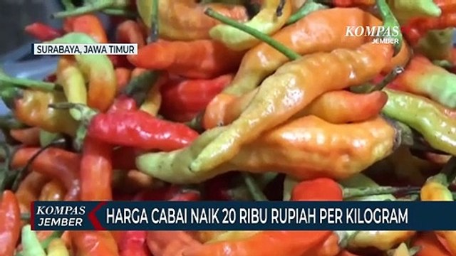 Cuaca Buruk, Harga Cabai dan Sayuran di Pasar Tradisional Naik