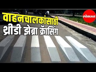 वाहनचालकांनी Zebra Crossingच्या मागे उभे रहावे | वाहतुक शाखेची नामी शक्कल |  Traffic Police | Pune