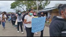 Aksi Solidaritas Nakes untuk Perawat Korban Penyerangan KKB di Kiwirok