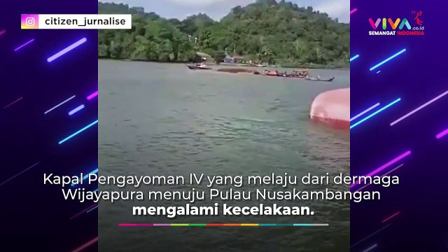 Kapal Pengayoman IV Terbalik dan Tenggelam di Nusakambangan