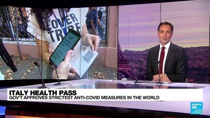 Italy requires Covid-19 pass for all workers from October 15