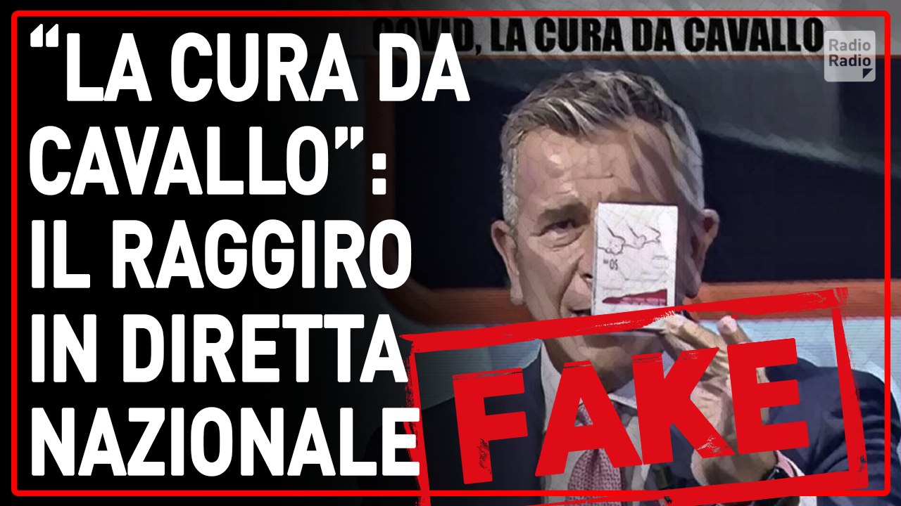 CURE ANTICOVID: GIORNALISMO SPAZZATURA E ILLAZIONI IN DIRETTA TV ▷ LA FARSA SMONTATA PEZZO PER PEZZO