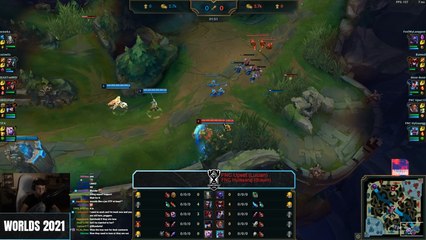 La estrategia de Fnatic para los Worlds cazada en directo