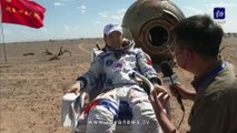 عودة أول قاطني محطة الفضاء الصينية إلى الأرض