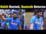 Rohit Sharma, Md. Shami rested for T20Is while Shikhar Dhawan & Jasprit Bumrah makes a comeback