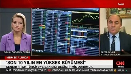 Sefer Şener: Fitch'in Türkiye'ye bakışını değiştirdi