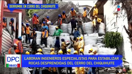 Habitantes del Cerro del Chiquihuite tendrán que empezar de cero