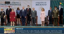 México conmemoró Bicentenario de su Independencia