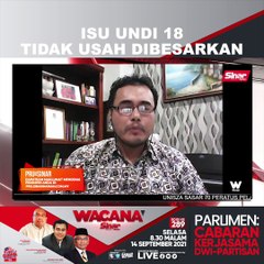 [SHORTS] Isu undi 18 tidak usah dibesarkan