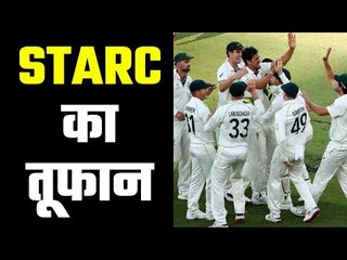 Mitch Starc & Australia blow New Zealand away in Perth TEST, Aus Vs NZ