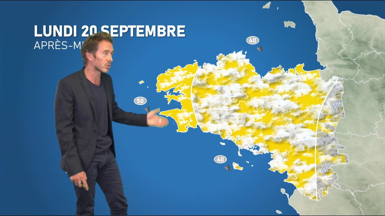 Bulletin météo pour le lundi 20 septembre 2021