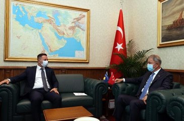 Milli Savunma Bakanı Akar, Kosova Savunma Bakanı Mehaj ile görüştü