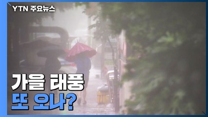 제주도에 물 폭탄, 남해안 강풍...가을 태풍 또 오나? / YTN
