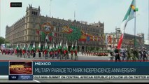 Mexico: Military parade for the 211th anniversary of Independence Day