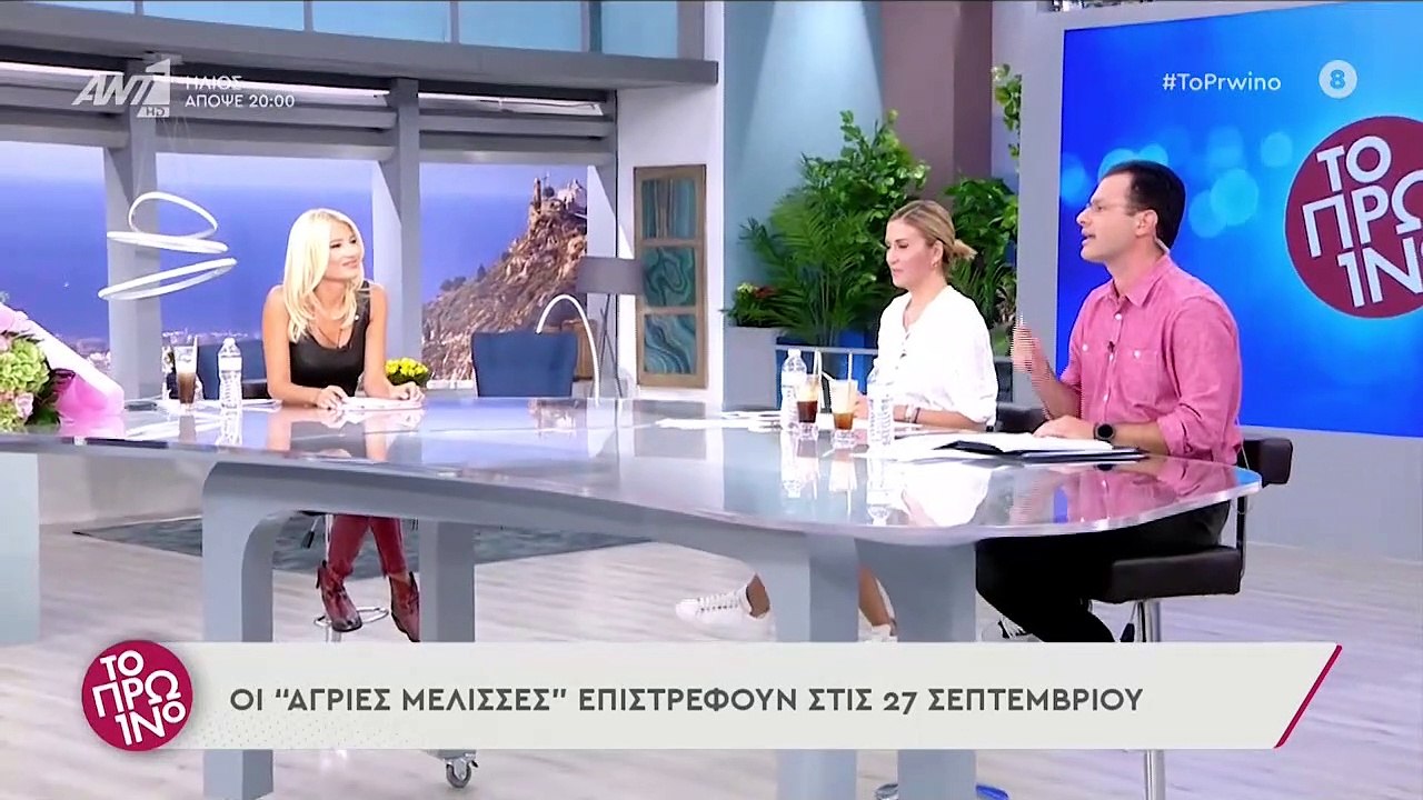 Οι Άγριες Μέλισσες επιστρέφουν στις 27 Σεπτεμβρίου – Το Πρωινό – 17/09/2021