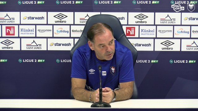 J8 Ligue 2 BKT : La conférence de presse avant SC Bastia / SMCaen