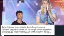 Louane stylée dans robe très très courte, son compagnon Florian Rossi valide