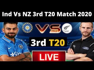 Ind Vs Nz 3rd T20I Live: Playing 11