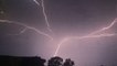 Huge Spider Lightning Spreads Across Ottawa Sky During Thunderstorm