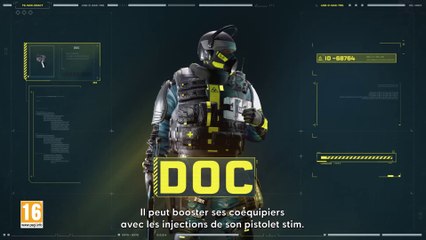 Rainbow Six Extraction - Présentation de l'agent Doc