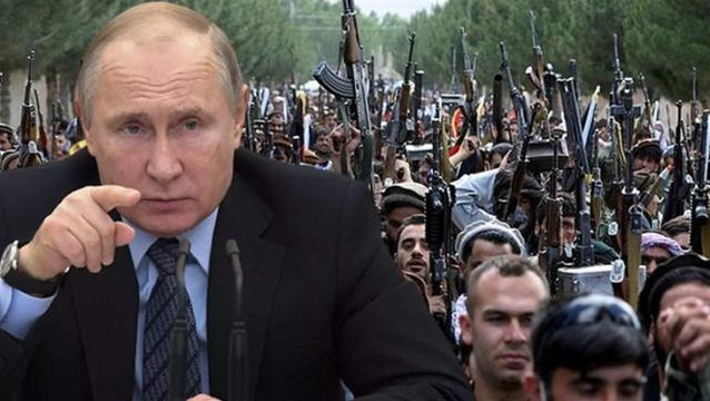 Putin'den dikkat çeken Taliban açıklaması: ABD, ülkeden ayrılırken modern silahların yer aldığı çok geniş bir cephaneliği bıraktı