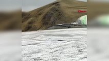 ERZURUM'A İLK KAR DÜŞTÜ