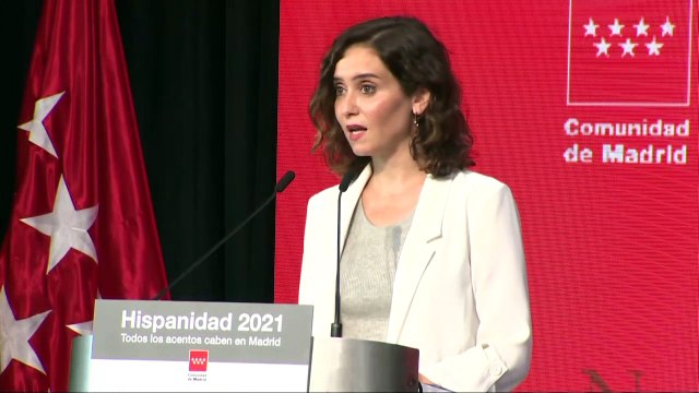 Ayuso presenta la Oficina del Español de Toni Cantó