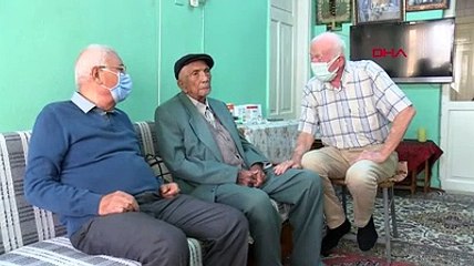 107 yaşındaki Bektaş Ergül, uzun yaşamanın sırrını anlattı