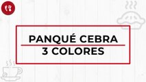 Panqué Cebra 3 colores | Receta de postre internacional | Directo al Paladar México
