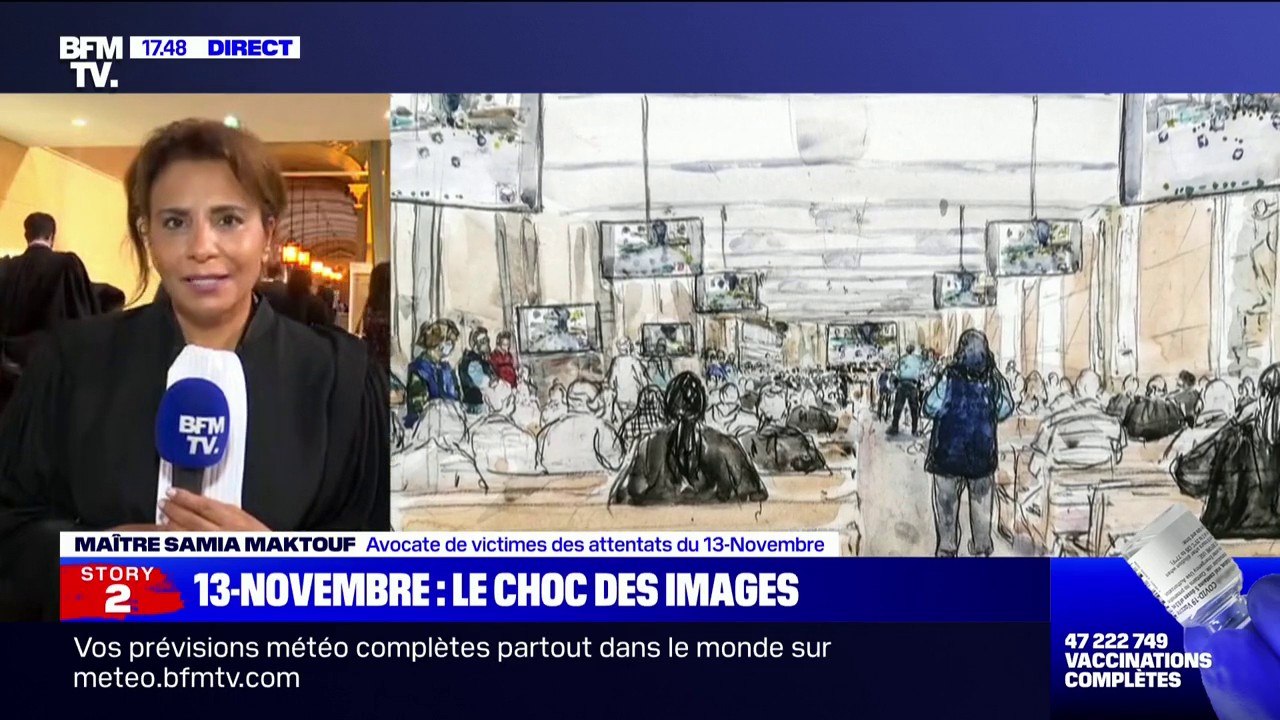 Me Samia Maktouf sur le procès du 13-Novembre: "Pour permettre aux victimes d'avancer, c'est très important de savoir ce qu'il s'est passé"