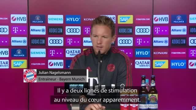 Bayern - Nagelsmann détaille l'opération cardiaque de Coman