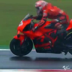 Queda de Iker Lecuona no treinos do GP de São Marino