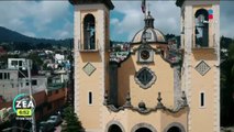 Restauración de la Parroquia de Santa Rosa Xochiac, en Xochimilco, tras el 19S