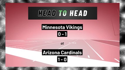 Arizona Cardinals - Minnesota Vikings - Moneyline