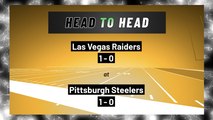 Pittsburgh Steelers - Las Vegas Raiders - Spread