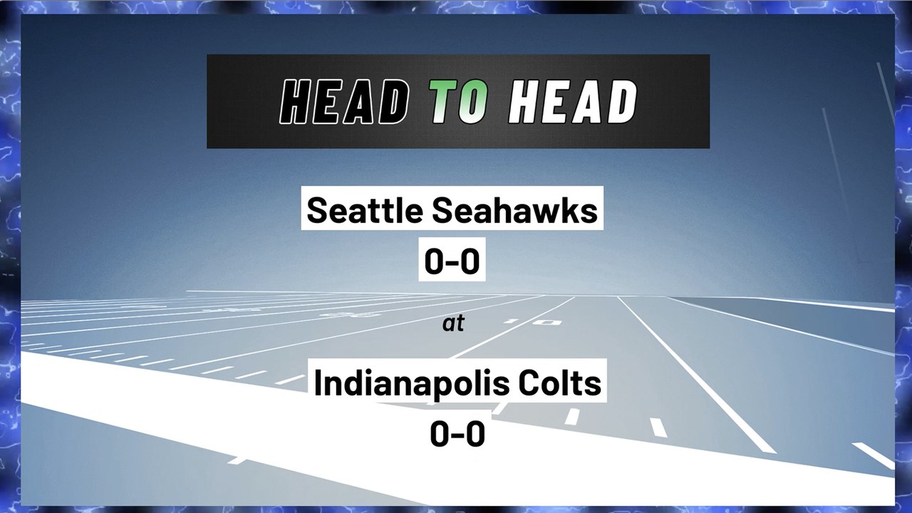 Seahawks-Colts Week 1 2021