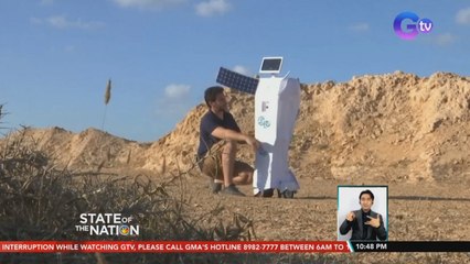 Robot na kayang gawing tubig ang hangin, ginawa ng isang engineer para sa Mars Exploration | SONA