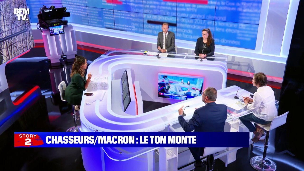 Story 6 : Le ton monte entre Emmanuel Macron et les chasseurs - 17/09