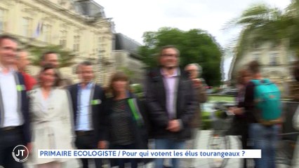 Le Journal - 17/09/2021 - PRIMAIRE ÉCOLOGISTE / Pour qui votent les élus tourangeaux ?