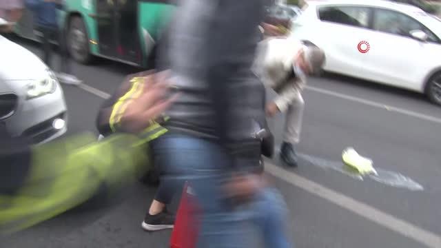 Polis memuru canını hiçe sayıp intihar girişimini böyle önledi