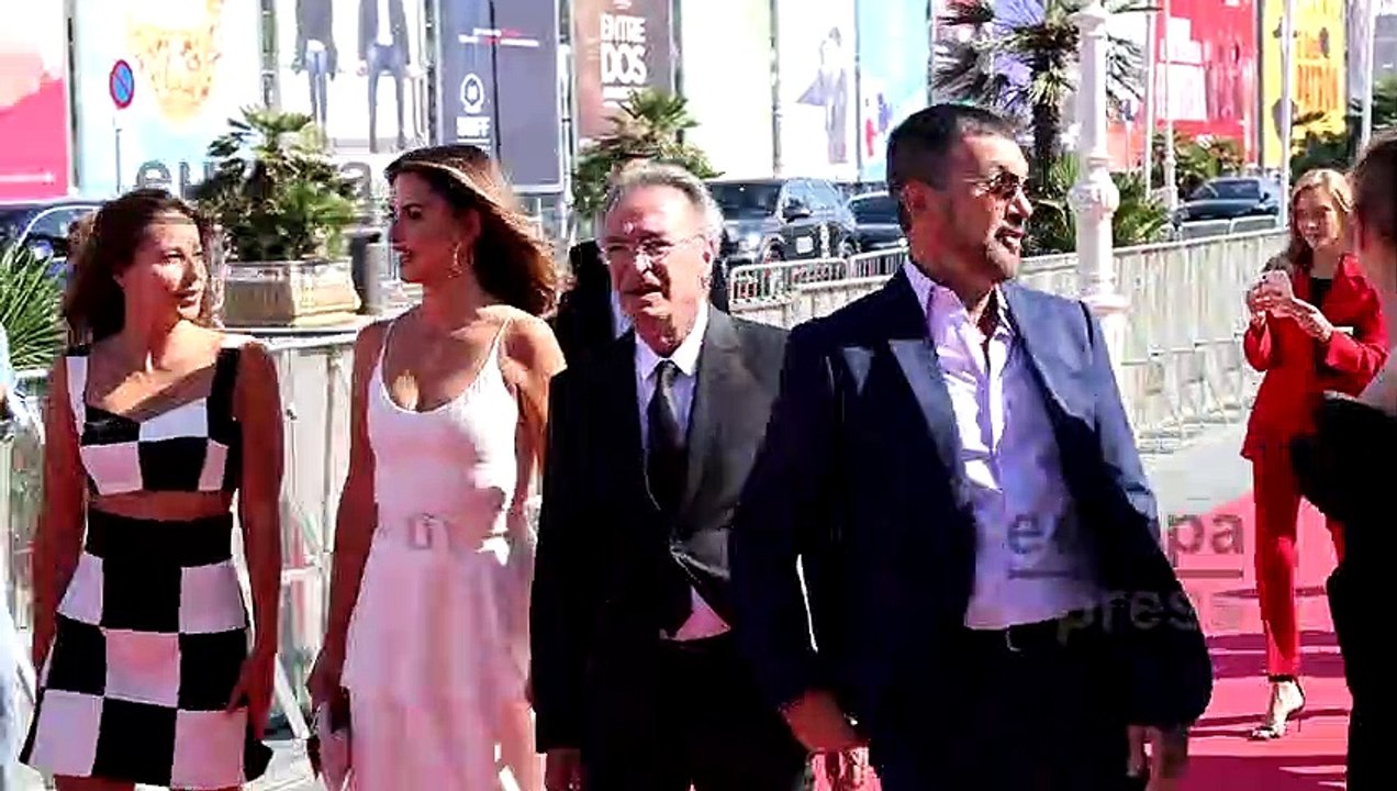 Penélope Cruz y Antonio Banderas en la premiere de "Competencia oficial"