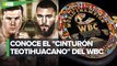 Canelo Álvarez vs Caleb Plant: Así es el cinturón Teotihuacano hecho por artesanos mexicanos