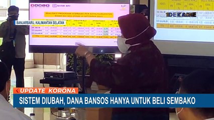 Sistem Diubah, Dana Bansos Hanya untuk Beli Sembako