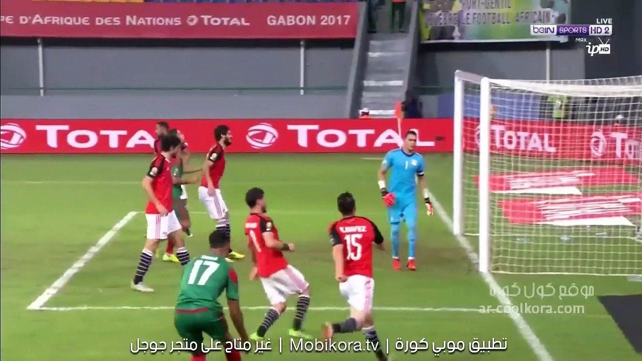 الشوط الثاني من مباراة | مصر و المغرب 0/1 امم ا...