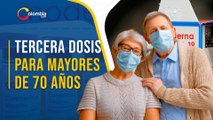 Colombia aplicará tercera dosis de vacuna contra la COVID 19 a mayores de 70 años
