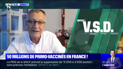 Antoine Flahault: "Après l'instauration du pass sanitaire, il y a eu un bond véritable de la couverture vaccinale française"