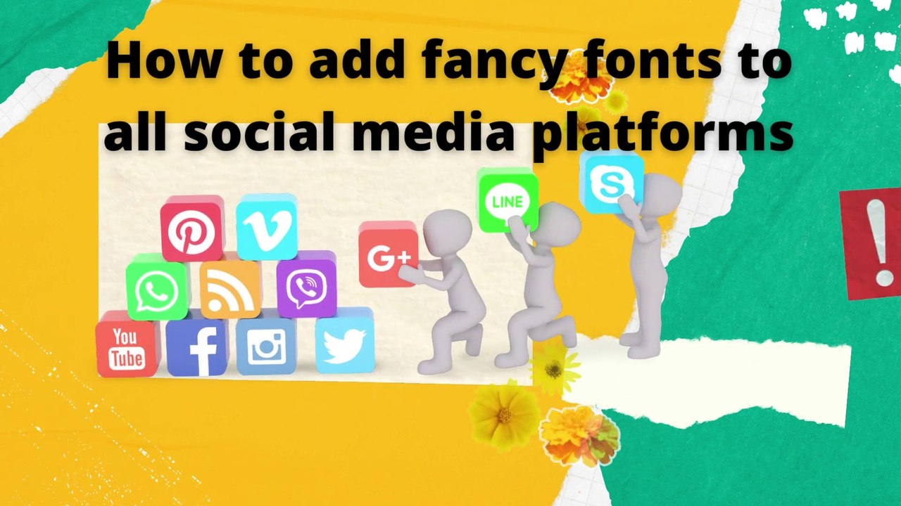 Fancy Fonts Generator for Instagram, Twitter, Facebook, Discord, tumblr.