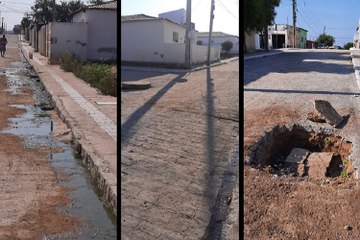 Moradora de Pombal diz que esgoto está estourando para dentro das casas