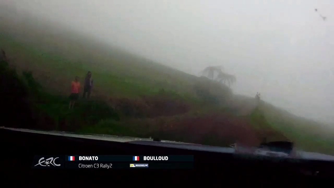 ERC RALLY AZORES 2021 SS03 Bonato Big Crash Rolls